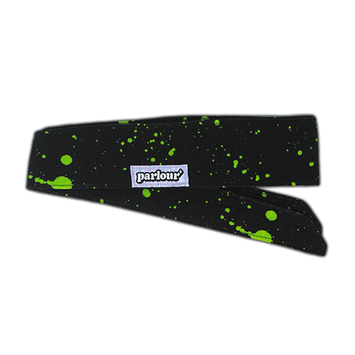 GREEN SPLATTER - HEADBAND PROTO CC2