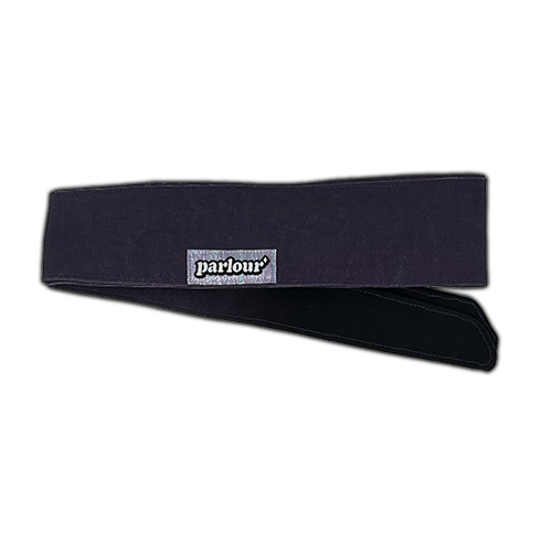 PURPLE TO BLACK FADE - HEADBAND PROTO B2 (sparkly tag)