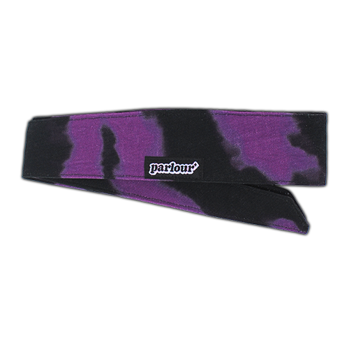 PURPLE TIE DYE - HEADBAND PROTO CC2