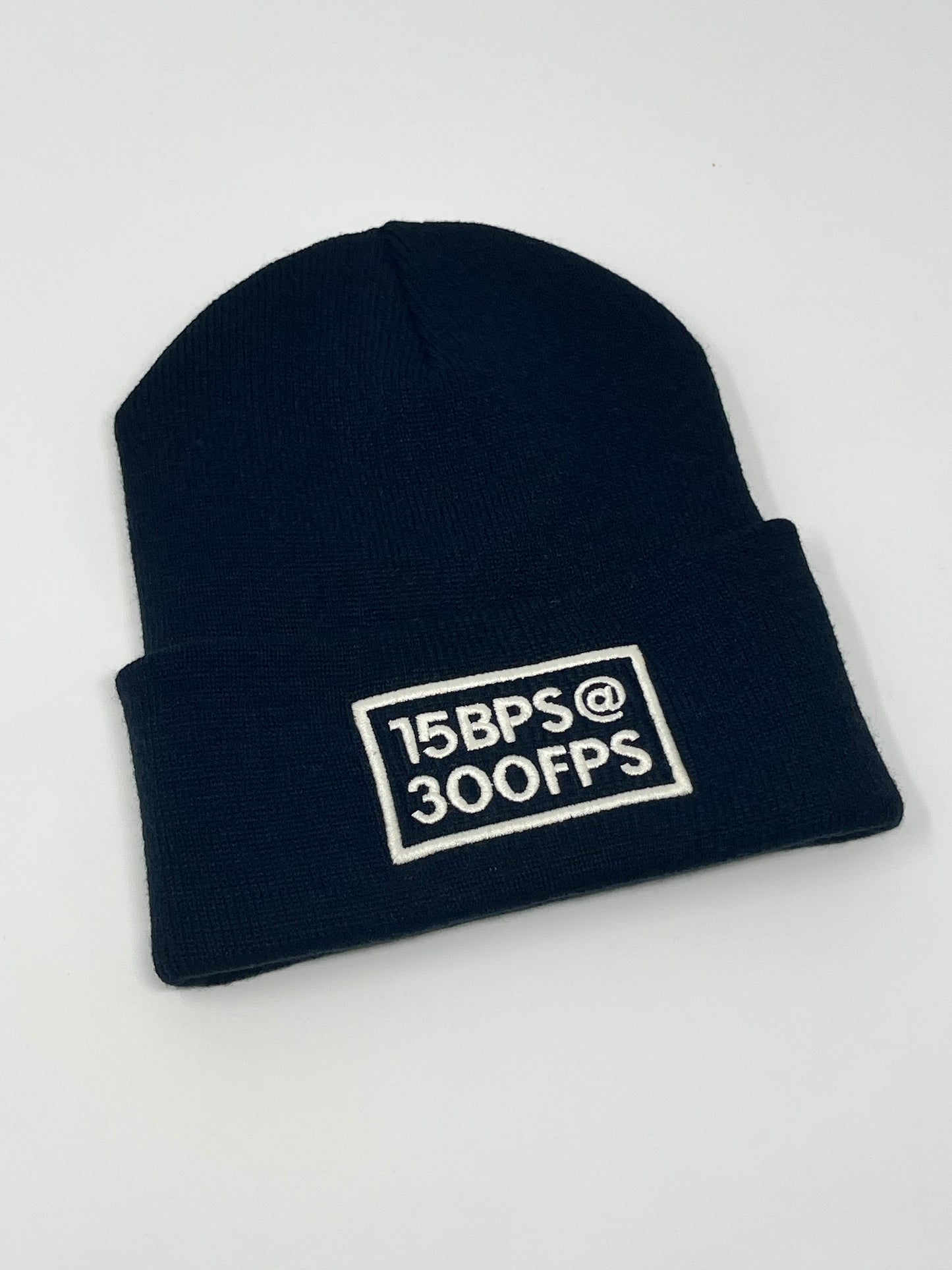 15BPS - CUFF BEANIE (Black/Cream)