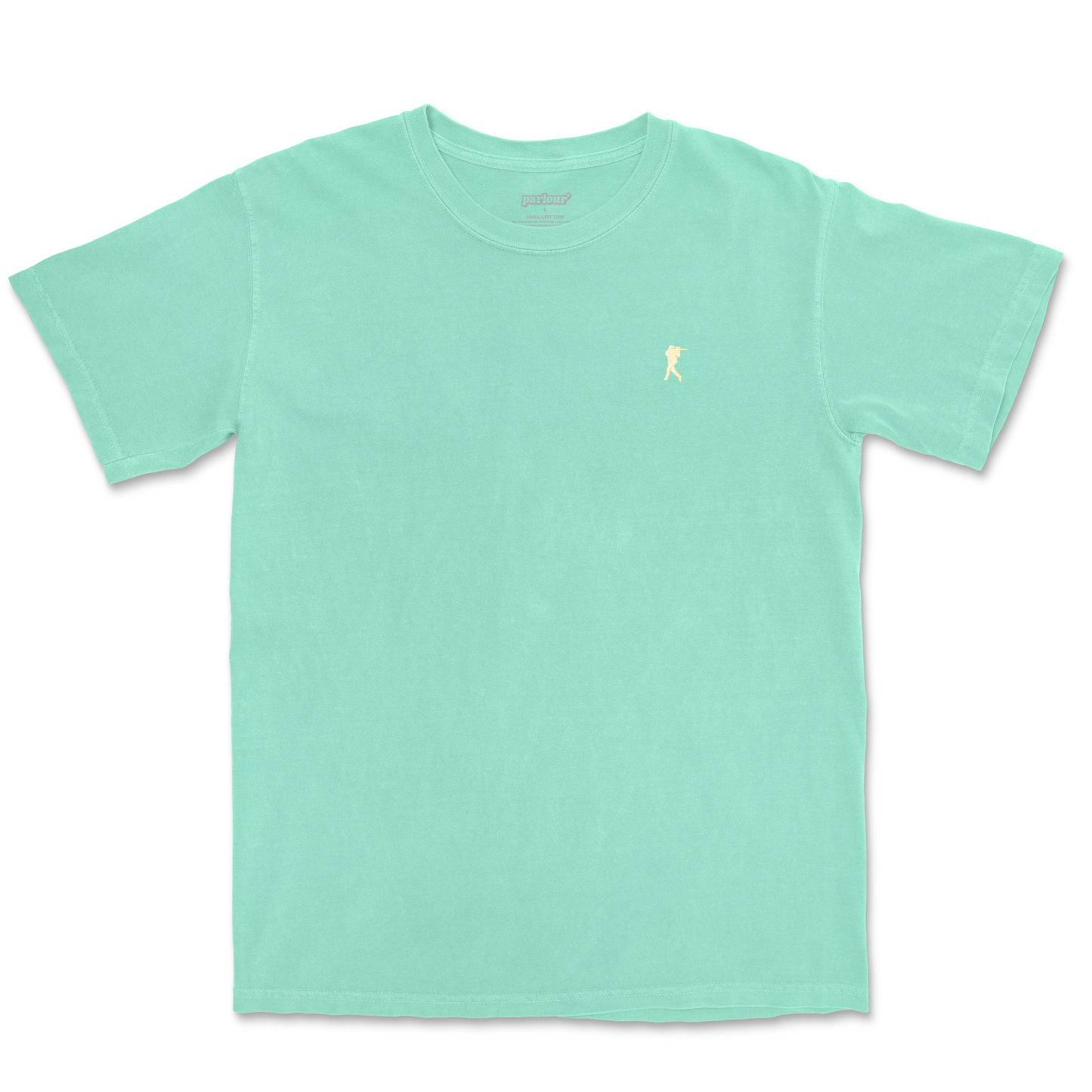 RUN & GUN - T-SHIRT (pastel teal)