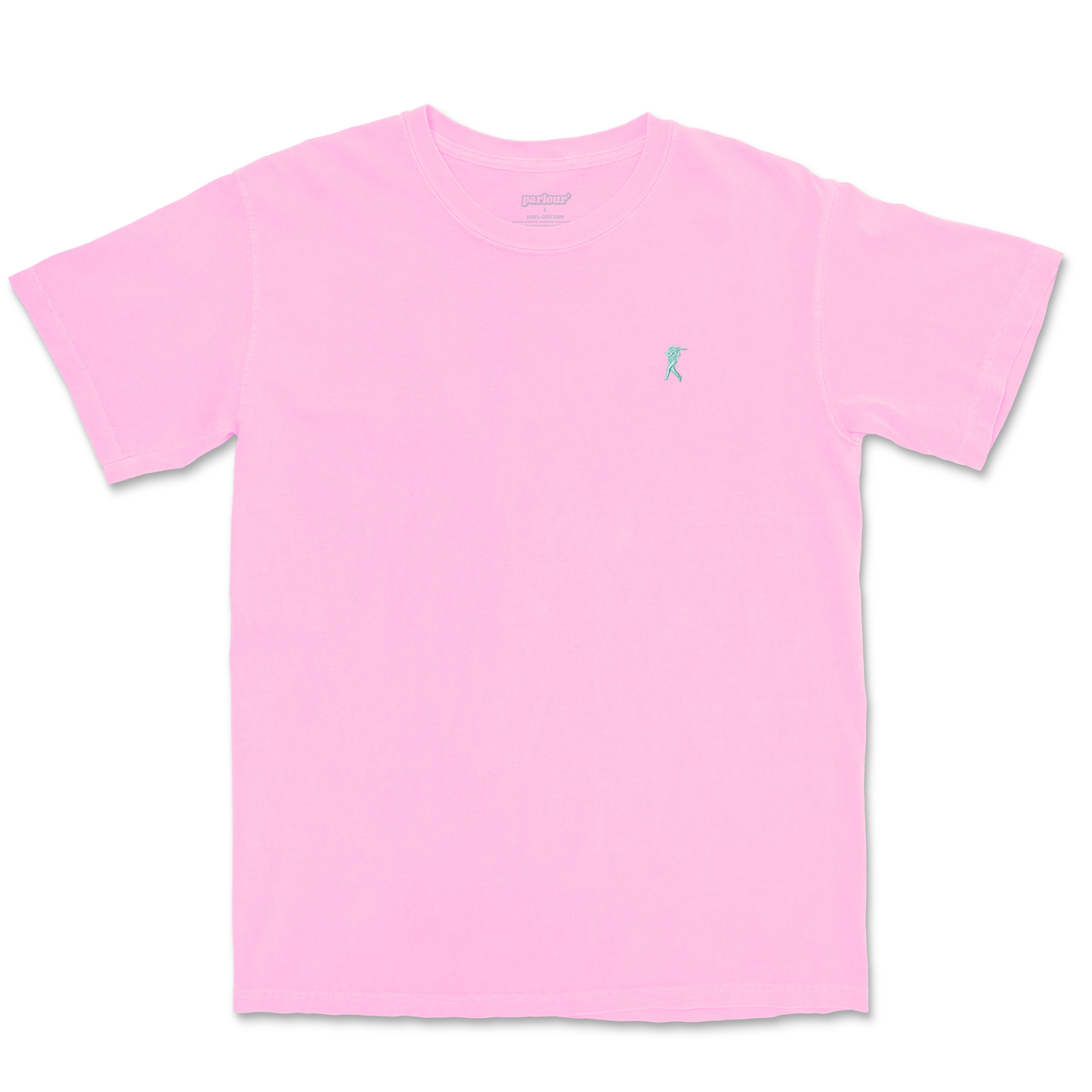 RUN & GUN - T-SHIRT (pastel pink)