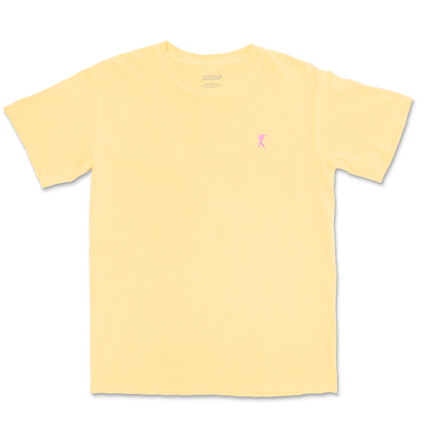 RUN & GUN - T-SHIRT (pastel yellow)