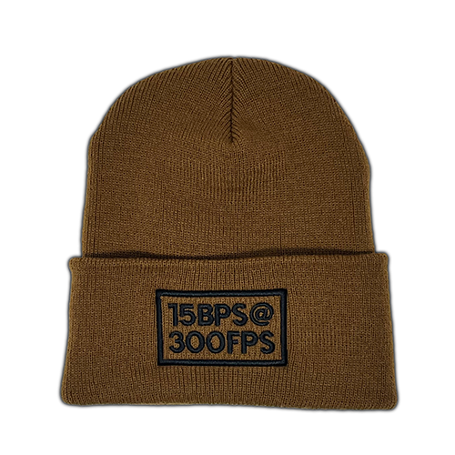 15BPS - CUFF BEANIE (Brown)