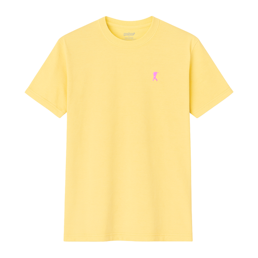 RUN & GUN - T-SHIRT (pastel yellow)