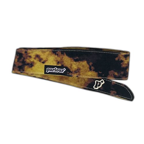 "FIRE TIE DYE" BROWN - HEADBAND LC