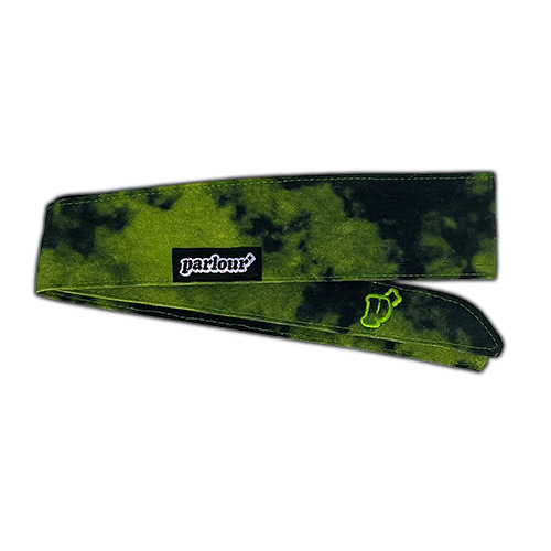 "FIRE TIE DYE" FOREST - HEADBAND LC