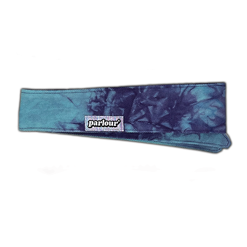 OCEAN PURPLE TIE DYE - HEADBAND PROTO A2 (sparkly tag)