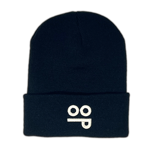 OOP - CUFF BEANIE (Black/Cream)