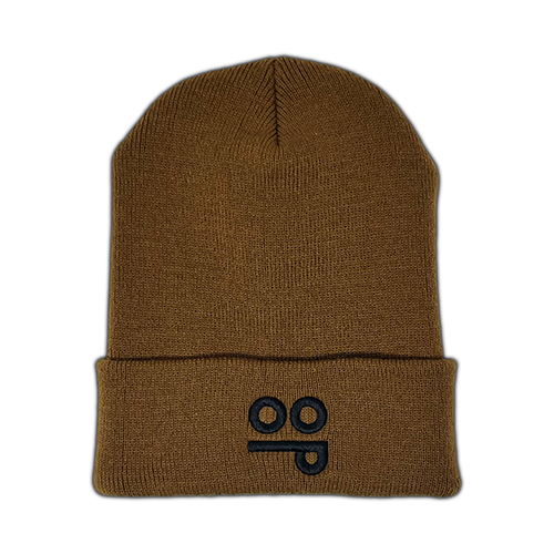 OOP - CUFF BEANIE (Brown)