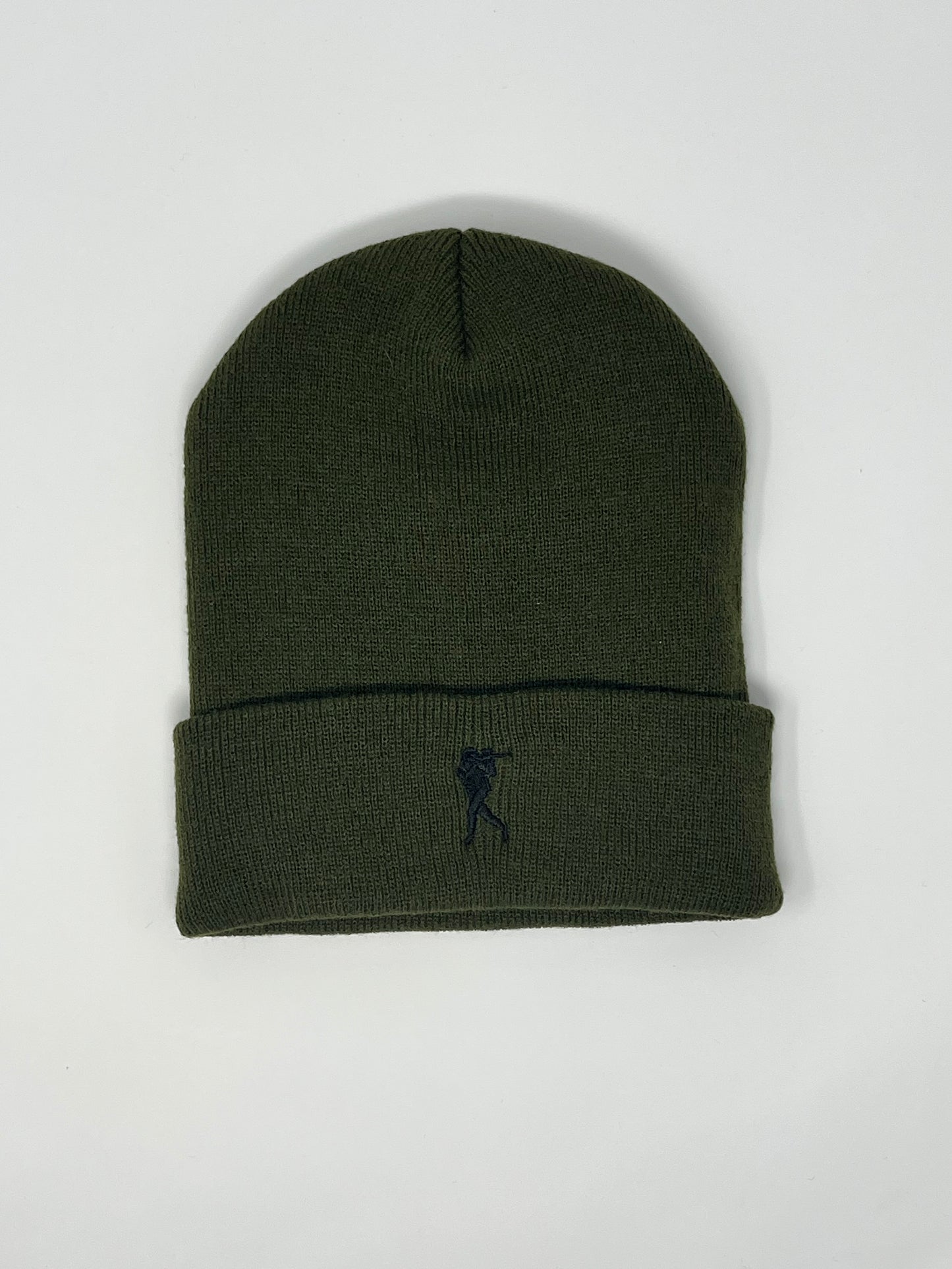 RUN & GUN B - CUFF BEANIE (Olive)