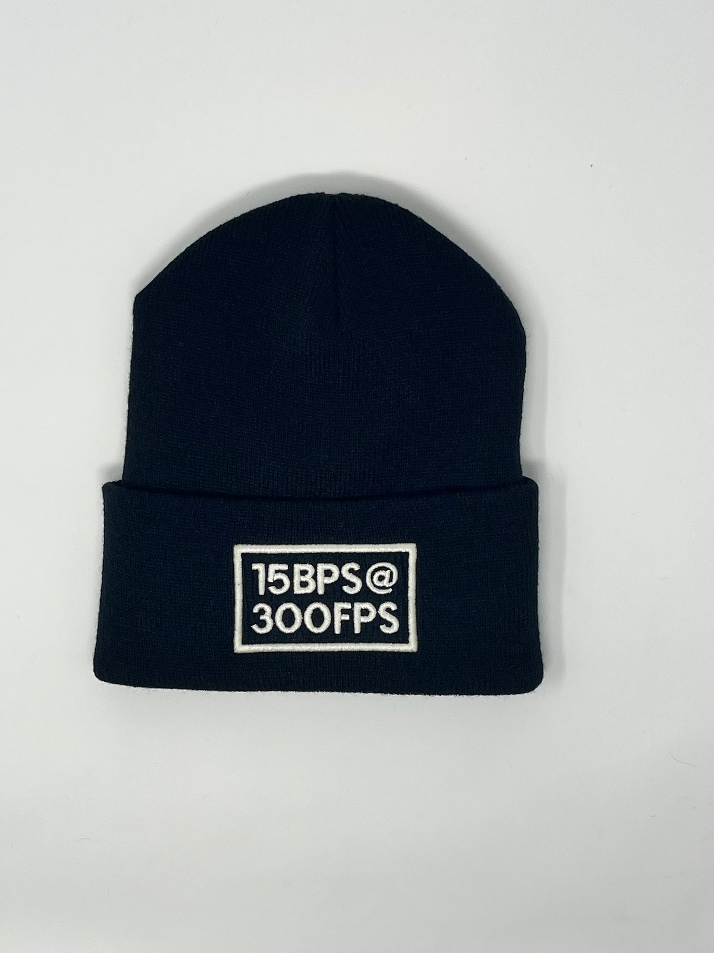 15BPS - CUFF BEANIE (Black/Cream)