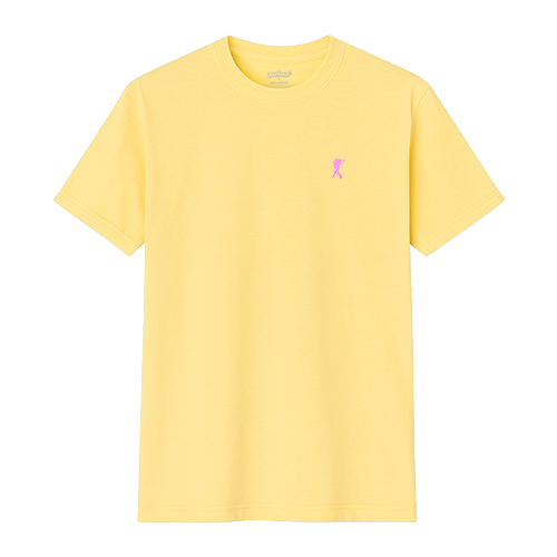 RUN & GUN - T-SHIRT (pastel yellow)