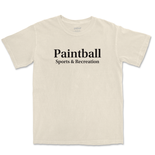 Paintball Sports & Rec - T-SHIRT (Ivory)