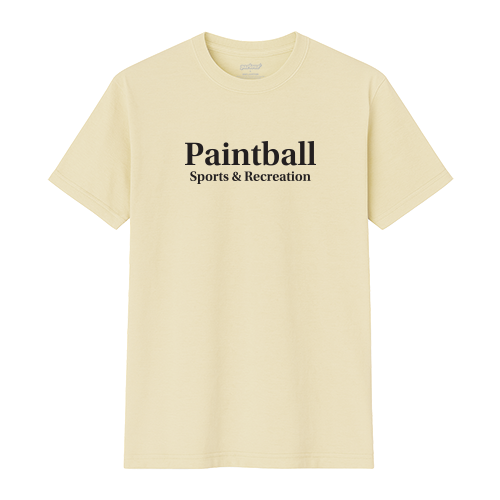 Paintball Sports & Rec - T-SHIRT (Ivory)